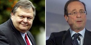 Ο Βενιζέλος συναντάται με τον Ολάντ στο Παρίσι