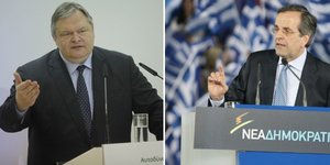 Ο Βενιζέλος επιλέγει επιχειρήματα αντί για πλαστικές σημαίες και συνθήματα