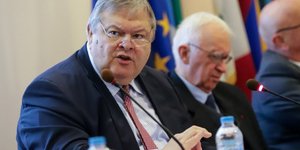 Ο Ευάγγελος Βενιζέλος/ Φωτογραφία: EUROKINISSI- ΓΙΑΝΝΗΣ ΠΑΝΑΓΟΠΟΥΛΟΣ