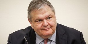 Ο Ευάγγελος Βενιζέλος (Φωτογραφία: EUROKINISSI/ΓΙΩΡΓΟΣ ΚΟΝΤΑΡΙΝΗΣ)