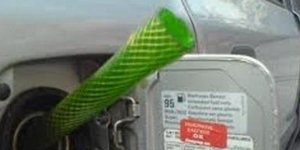 Είχαν λύσει το πρόβλημα της αυξημένης τιμής της βενζίνης – Την έκλεβαν!