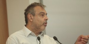 Ο Χριστόφορος Βερναρδάκης /Φωτογραφία: Εurokinissi