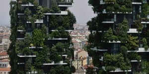 Vertical Forest στο Μιλάνο (Φωτογραφία: AP Photo/Luca Bruno)