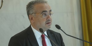 Ο Δημήτρης Βερβεσός/ Φωτογραφία: EUROKINISSI- ΧΡΗΣΤΟΣ ΜΠΟΝΗΣ