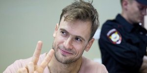 O Πιοτρ Βερζίλοφ. Φωτογραφία: AP