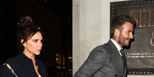 Η Βικτόρια και ο Ντέιβιντ Μπέκαμ στο Λονδίνο