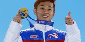 Ο έξι φορές Ολυμπιονίκη της Ρωσίας στο Short track