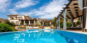 Φωτογραφία: sothebysrealty.gr/ Θυμίζει Μπέβερλι Χιλς αλλά είναι στην... Κρήτη- Αυτό το εξωτικό παλάτι πωλείται αντί 10
