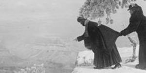 Vintage εξορμήσεις του 1900: Τζέντλεμεν και κυρίες σκαρφαλώνουν τα βράχια [εικόν