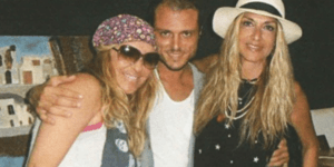 Στην Σαντορίνη οι κουμπάρες Άννα Βίσση και Ναταλία Γερμανού [εικόνες]