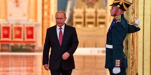 Βλαντίμιρ Πούτιν (Φωτογραφία: Yuri Kadobnov/Pool Photo via AP)