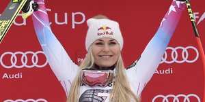 Η Λίντσεϊ Βον (Φωτογραφία: AP/ Marco Tacca)