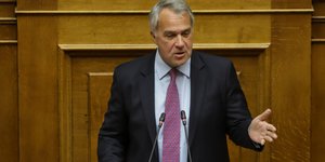 Ο Μάκης Βορίδης στην Ολομέλεια της Βουλής 