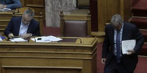 Σφοδρή επίθεση Βορίδη σε Σκουρλέτη / Φωτογραφία: Intimenews/ΚΩΤΣΙΑΡΗΣ ΓΙΑΝΝΗΣ