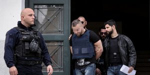 Στα δικαστήρια ο 31χρονος Βούλγαρος/Φωτογραφία: Eurokinissi