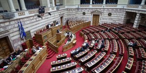 Η Βουλή (Φωτογραφία: EUROKINISSI/ΓΙΑΝΝΗΣ ΠΑΝΑΓΟΠΟΥΛΟΣ)