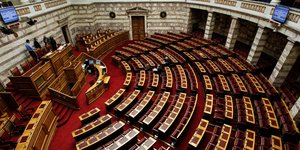 Η Ολομέλεια της Βουλής / Φωτογραφία: Kostis Ntantamis / SOOC