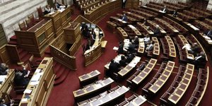 Στη Βουλή κατατέθηκε το πολυνομοσχέδιο του υπ. Ναυτιλίας (Φωτογραφία: EUROKINISSI/ΓΙΩΡΓΟΣ ΚΟΝΤΑΡΙΝΗΣ)