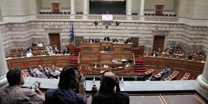 Το πρωί της Τετάρτης θα ψηφιστεί το νομοσχέδιο για την ανώτατη εκπαίδευση (Φωτογραφία: EUROKINISSI/ΓΙΩΡΓΟΣ ΚΟΝΤΑΡΙΝΗΣ)