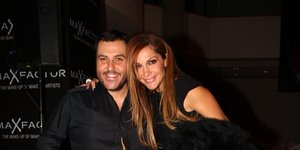 Ο Βρεττός Βρεττάκος με την Δέσποινα Βανδή το 2011