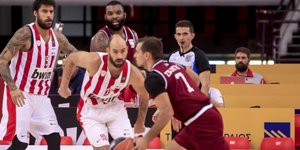 Ανετη νίκη του Ολυμπιακού με τον Ηφαιστο Λήμνου /Φωτογραφία: Εurokinissi