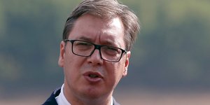 Αλεξάνταρ Βούτσιτς (Φωτογραφία: AP Photo/Darko Vojinovic)