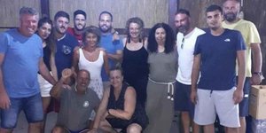 Ζευγάρι Ιταλών γνώρισαν τη ζεστασιά των Κρητικών/ Φωτογραφία ΑΝΑΤΟΛΗonline