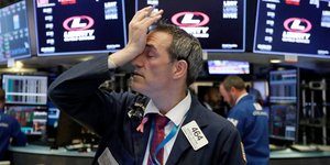 Δραματικές απώλειες σημειώνει η Wall Street -Φωτογραφία αρχείου: AP