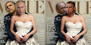 Ο Ομπάμα και ο Πούτιν με νυφικό και γαμπριάτικο -Οταν οι αναγνώστες της Guardian