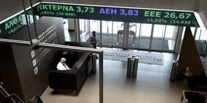 Το Χρηματιστήριο Αθηνών/ Φωτογραφία: Eurokinissi