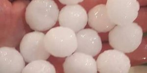 Φωτογραφία:meteo.gr/ Πρωτοφανές: Εριξε χαλάζι σε μέγεθος καρυδιού στην Μεσσηνία