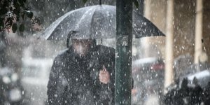 Χειμωνιάτικο σκηνικό και σήμερα -Φωτογραφία Eurokinissi