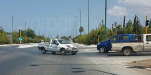 Απίστευτη οδηγός στα Χανιά/ Φωτογραφία: zarpanews