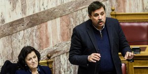 Ο Ανδρέας Ξανθός (Φωτο: Eurokinissi)