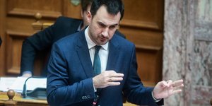 Ο υπουργός Εσωτερικών Αλέξης Χαρίτσης / Φωτογραφία: EUROKINISSI/ΓΙΩΡΓΟΣ ΚΟΝΤΑΡΙΝΗΣ