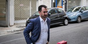 Αλέξης Χαρίτσης (Φωτογραφία: EUROKINISSI/ΒΑΣΙΛΗΣ ΡΕΜΠΑΠΗΣ)
