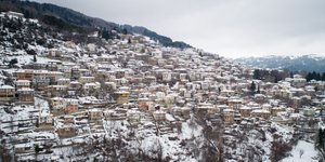 Χιόνι στο Μέτσοβο/ Φωτογραφία: Eurokinissi- ΝΙΚΟΛΟΠΟΥΛΟΣ ΑΝΤΩΝΗΣ