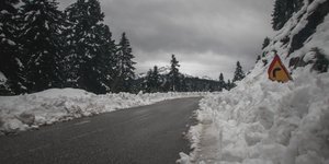 Xιόνι στα Τρίκαλα/ Φωτογραφία: Eurokinissi- ΚΑΛΛΙΑΡΑΣ ΘΑΝΑΣΗΣ