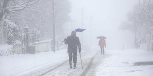 Έντονα καιρικά φαινόμενα στην Κασσάνδρα Χαλκιδικής. Φωτογραφία: Eurokinissi