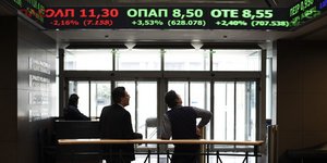 Χρηματιστήριο Αθηνών/ Φωτογραφία: Menelaos Myrillas / SOOC