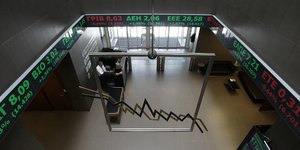 Ηπια πτώση στο Χρηματιστήριο (Φωτογραφία: EUROKINISSI/ ΓΙΑΝΝΗΣ ΠΑΝΑΓΟΠΟΥΛΟΣ)