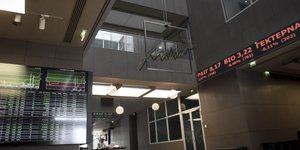 Κάτω από τις 800 μονάδες έκλεισε το Χρηματιστήριο (Φωτογραφία: EUROKINISSI/ΤΑΤΙΑΝΑ ΜΠΟΛΑΡΗ)