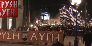 «Χρυσαυγίτες στο δρόμο περνάνε