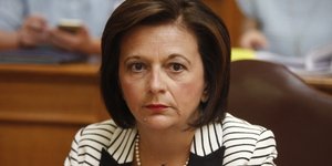 Η Μαρίνα Χρυσοβελώνη (Φωτογραφία: EUROKINISSI/ΓΙΩΡΓΟΣ ΚΟΝΤΑΡΙΝΗΣ)