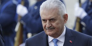 Ο Μπιναλί Γιλντιρίμ (Φωτογραφία: AP/ Amel Emric)