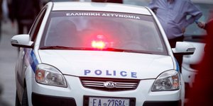 Περιπολικό στο κέντρο της Αθήνας (Φωτογραφία: Eurokinissi)