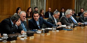 Την αναπτυξιακή στρατηγική της χώρας μετά το μνημόνιο θα παρουσιάσει στο υπουργικό συμβούλιο ο Αλέξης Τσίπρας/Φωτογραφία: Eurokinissi