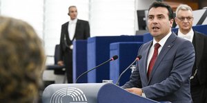 Ο Ζόραν Ζάεφ / Φωτογραφία: Eurokinissi