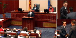 Φωτογραφίες: AP Photo/Boris Grdanoski