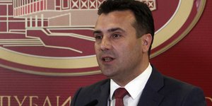 Ο Ζόραν Ζάεφ (Φωτογραφία: AP/ Boris Grdanoski)